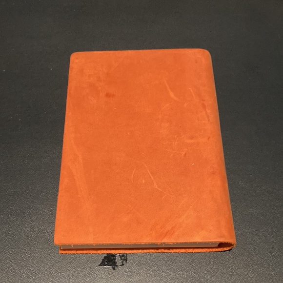 Leather bound notebook made in Italy - Picture 4 of 4